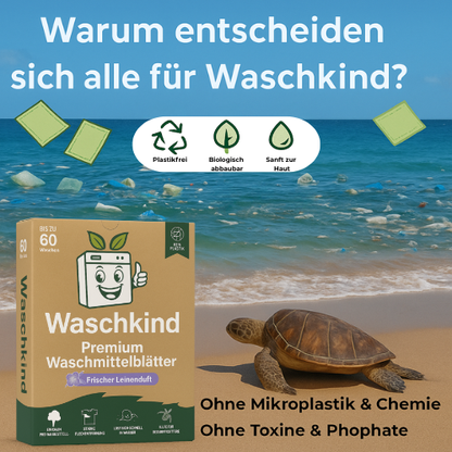 Waschkind Premium Waschblätter